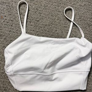 Lululemon White Sports Bra